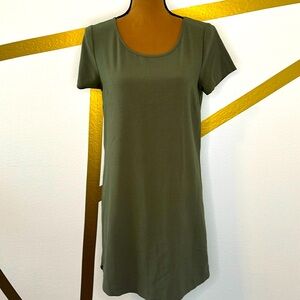 My Michelle sheath dress with zipper accents on sides.